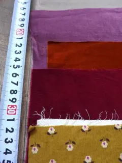 薄手コーデュロイ生地　はぎれ　まとめ売り