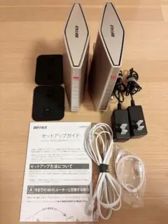 【2台セット】 BUFFALO 無線LAN Wi-Fi ルーター バッファローのサムネイル