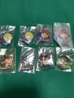 ワンピース　ラバーマスコット　８個セット