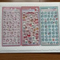 ボンボンドロップシール　ボンボンドロップシールミニ　ハローキティ　ハンギョドン