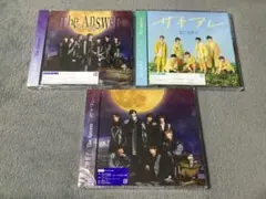 なにわ男子 The Answer/サチアレ 初回限定盤1＋2＋通常盤 CD3枚