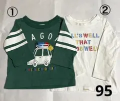 Samansa Mos2 Lagom ロンT2枚セット　95