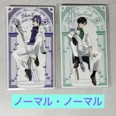 ブルーロック 糸師凛　御影玲王　namco イラストカード ノーマル　ナムコ