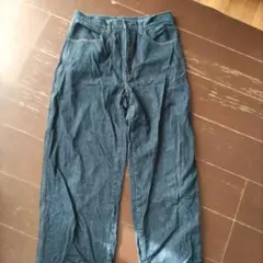 UNIQLO U ストレートデニム ダークブルー