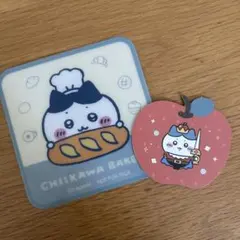 ちいかわベーカリーノベルティ ハチワレ コースター