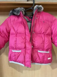 TOMMY HILFIGER ピンク ダウンコート 4T