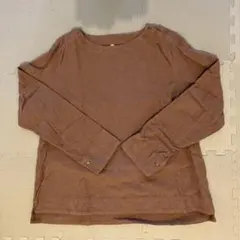 無印良品　ブラウン 長袖　Lサイズ