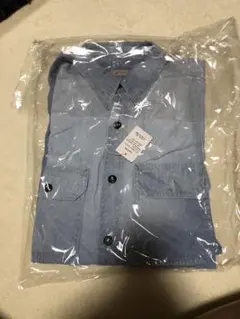 新品 KAPITAL ボーンデニムシャツ bone shirt ブルーサイズLのサムネイル