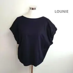 ルーニィ LOUNIE 半袖 トップス プルオーバー フリーサイズ ブラックのサムネイル