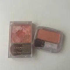 キャンメイク、セザンヌ チークセット