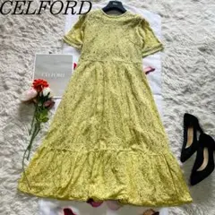 あーちゃん様専用✨セルフォード ジャガードドッキングワンピース 花柄