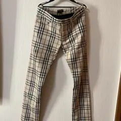 BURBERRY BLACK LABEL ノバチェック パンツ 79のサムネイル