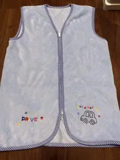 ベビースリーパー 水色 車柄