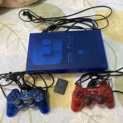 PS2 SCPH-37000 クリアブルー セット