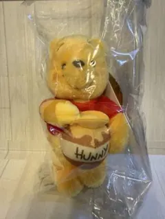 新品　ディズニー　くまのプーさん　ぬいぐるみキーホルダー　もぐもぐ　ハチミツの日