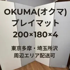 【手渡し】OKUMA プレイマット 180×200 シームレス 幼児用 マット