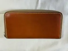 leatheria レザー長財布 ブラウン - メルカリ