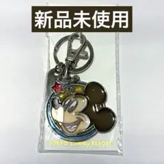 【新品未開封】東京ディズニーリゾート ミッキー ガラス キーホルダー