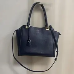 4℃⭐︎ネイビー ショルダーバッグ