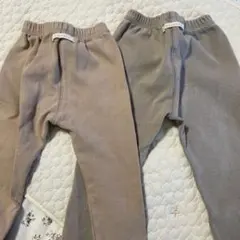 monbebe ミルクレギンス 2枚セット