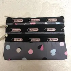 JOさま専用☆LeSportsac レスポートサック 3zipポーチ