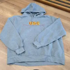 XXL USC 南カリフォルニア大学 カレッジロゴ パーカー グレー