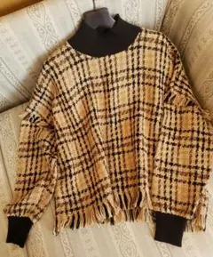 最終値下げ※ZARA ザラ※ツイードTOPS　美品♪