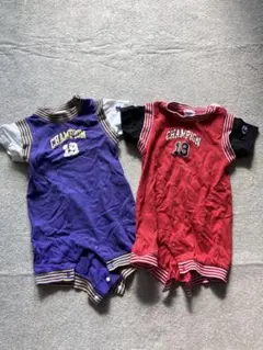 Champion ロンパース 2点セット サイズ80