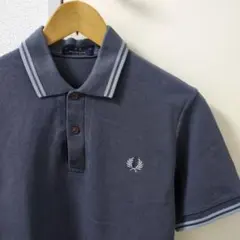 Fred Perry ポロシャツ M12　グレー 36 M イングランド製　定番