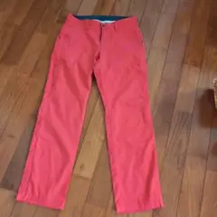 アディダスゴルフ パンツ ストレッチ レッド系 赤 サイズ79