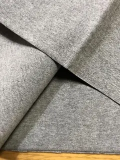 ニット生地　ハイバルキー超度詰スムース　杢グレー　IM42