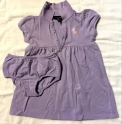 RALPH LAUREN ベビー服 24M パープル ワンピース