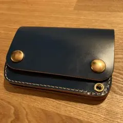 天神ワークス コバルトブルー PETITE WALLET- PW01(箱付き) - メルカリ