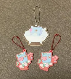 BT21 MANG キーホルダー 3点セット