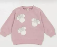 【匿名発送】　petit main トレーナー　ディズニー　ミッキー　ミニー