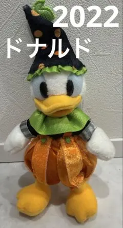 ディズニー ドナルドダック ハロウィン2022 ぬいぐるみ バッヂ