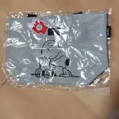 スヌーピー PEANUTS バッグ グレー