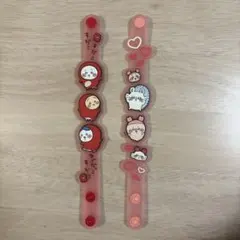 ちいかわ　ハチワレ　うさぎ　モモンガ　古本屋　キャラクター　シリコンバンド