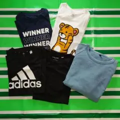 トップス5枚セット アディダス Tシャツ ユニクロ スウェット