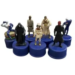 【STAR WARS】ダースモール入 ボトルキャップ 5体＋ペプシマン2体