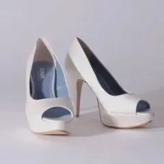 BENIR ベニル ウェディングシューホワイト サテン23cm