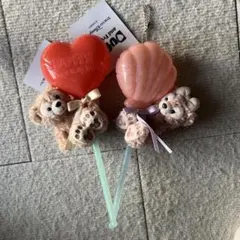 ディズニー ダッフィーフレンズ ぬいぐるみスティック ダッフィー シェリーメイ