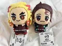 鬼滅の刃 ちびぐるみ 竈門炭治郎 煉獄杏寿郎 2種セット