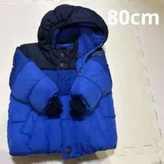 ベビーギャップ、ダウン、アウター、80cm、ダウンコート、美品