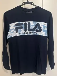 FILA ネイビー 長袖カットソー