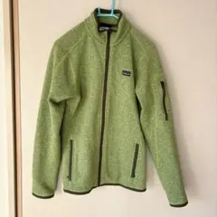 patagonia フリースジャケット S ライトグリーンベターセーター