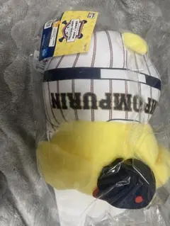 タイトーくじ侍ジャパン×サンリオ　A賞 ヘッドスライディング抱き枕ポムポムプリン