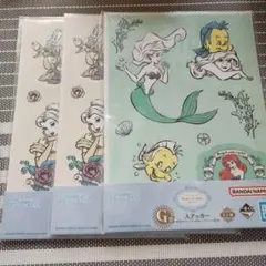 ディズニープリンセス ステッカーセット　新品未開封　一番くじG賞　セブンイレブン