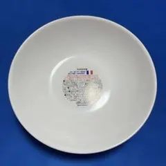 白い陶器製の丸型皿 2種　各6枚