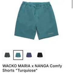 WACKO MARIA ワコマリア NANGA ナンガ ハーフパンツ ブルー Lのサムネイル
